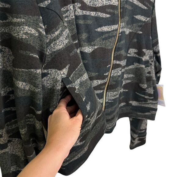 Lularoe Presley Moto Jacket - Size 3XL - Picture 5 of 11